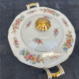 Springtime (Germany) 8" Round Covered Vegetable Bowl by Tirschenreuth